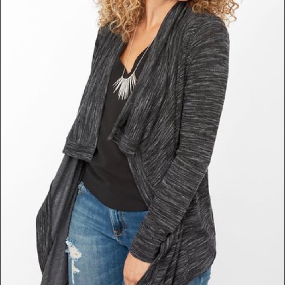 The Always Cardigan charcoal